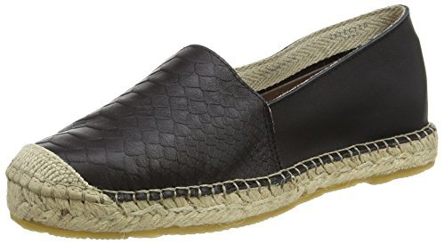SELECTED FEMME Sfmarley Espadryle damskie, czarny - czarny Black - 41 EU