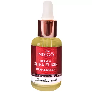 Indigo Shea Elixir Oliwka z keratyną Drama Queen - Olejki i oliwki do paznokci - miniaturka - grafika 1