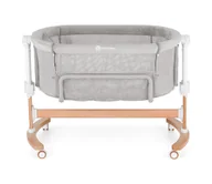 Łóżeczka i kojce - PETITE&MARS - Łózeczko dziecięce 2w1 GLORY szary - miniaturka - grafika 1