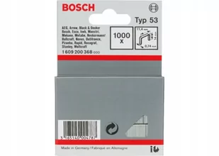 Bosch Zszywka z cienkiego drutu, typ 53 11,4 x 0,74 x 14 mm 1609200368 - Pozostałe elektronarzędzia - miniaturka - grafika 1