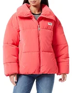Kurtki damskie - FILA Damska kurtka TRILJ Puff Padded, Teaberry, L - miniaturka - grafika 1