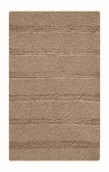 Dywaniki łazienkowe - Kleine Wolke Monrovia Dywan kąpielowy brązowy 70x120 cm - miniaturka - grafika 1