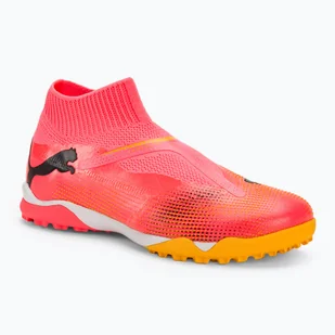 Buty piłkarskie PUMA Future 7 Match+ LL TT sunset glow/puma black/sun stream WYSYŁKA W 24H 30 DNI NA ZWROT - Piłka nożna - miniaturka - grafika 1