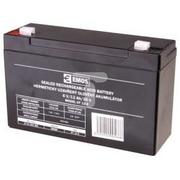 Akumulatory ogólnego zastosowania - AGM Emos Akumulator 6V 12Ah F4.7 B9682 B9682 - miniaturka - grafika 1