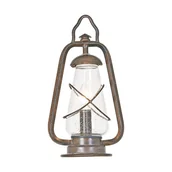 Lampy ogrodowe - Elstead Lighting Lampa na cokół MINERS w stylu lampy górniczej - miniaturka - grafika 1