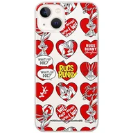 Etui i futerały do telefonów - ERT GROUP etui na telefon Iphone 13, case oryginalny i oficjalnie licencjonowany przez Looney Tunes, wzór Bugs 022, optymalnie dopasowane, plecki z TPU częściowo przeźroczyste - miniaturka - grafika 1