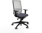 Fotele i krzesła biurowe - Krzesło Biurowe Horna Piqueras y Crespo 1D066G0 Ciemny szary - miniaturka - grafika 1