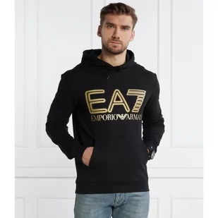 EA7 Bluza | Regular Fit - Bluzy męskie - miniaturka - grafika 1