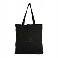 Torby i wózki na zakupy - Eco Torba bawełniana Torebka Shoperka z napisem #2 - miniaturka - grafika 1