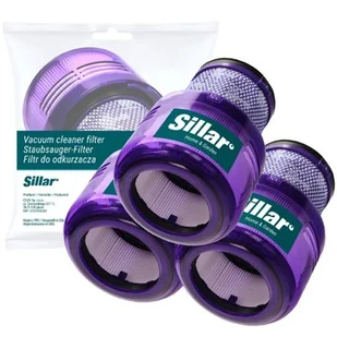 3x Filtry Filtr Zmywalny Do Odkurzacza Dyson V11 V15 Detect Absolute Pro - Filtry do odkurzaczy - miniaturka - grafika 1