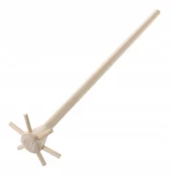 Przybory do gotowania - MĄTEWKA DREWNIANA Regionalna firlejka 28cm L42N - miniaturka - grafika 1