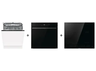 GORENJE GV643D60 + BOS6737E20FBG + GI6432BSCE - Zestawy AGD - miniaturka - grafika 1