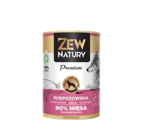 ZEW NATURY 89% mięsa mix smaków 6 x 400g PAKIET - Mokra karma dla psów - miniaturka - grafika 8