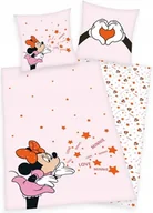 Pościel dla dzieci - Pościel bawełniana 140x200 Myszka Minnie Disney Mickey Miki różowa poszewka - miniaturka - grafika 1