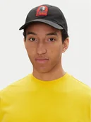 Czapki męskie - Parajumpers Czapka z daszkiem Bravo 25SMPABCHA13 Czarny - miniaturka - grafika 1