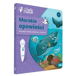 Czytaj z Albikiem. Morskie opowieści. Interaktywna mówiąca książka - Książki edukacyjne - miniaturka - grafika 1