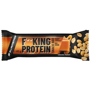 ALLNUTRITION Fitking Protein Snack Bar Caramel Peanut Baton proteinowy, 40g - Batoniki - miniaturka - grafika 1