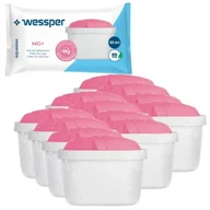 Wkłady filtrujące - 12x Filtr Wessper aquamax Mg+ z magnezem do szklany dzbanek Dafi zamiennik - miniaturka - grafika 1