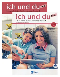 Ich und du neu 6. Podręcznik i zeszyt ćwiczeń do języka niemieckiego - Ewa Krawczyk, Lucyna Zastąpiło, Marta Kozubska - podręcznik - Książki do nauki języka niemieckiego - miniaturka - grafika 1