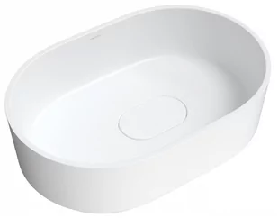 Omnires Cadence M+ Umywalka nablatowa 62x42 cm biały mat CADENCE620BM - Umywalki - miniaturka - grafika 1