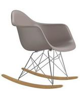 Krzesła - D2.Design Krzesło P018 RR PP mild grey insp. RAR 62518 - miniaturka - grafika 1