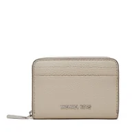 Portfele - Mały Portfel Damski MICHAEL Michael Kors 32T4SJ6Z5L Beżowy - miniaturka - grafika 1