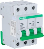 Bezpieczniki elektryczne - GACIA Wyłącznik nadprądowy  N8BH 10KA C 3P 63A - miniaturka - grafika 1