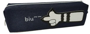 Piórnik tuba mała Łapka kota biu - Piórniki - miniaturka - grafika 1