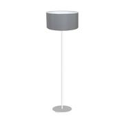Lampy stojące - Milagro MLP4691 Bari Grey 1x60W Lampa podłogowa szara - miniaturka - grafika 1