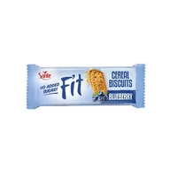 Batony proteinowe - SANTE Fit Cereal Biscuits - 50g - Blueberry - miniaturka - grafika 1