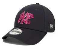 Czapki damskie - Czapka z daszkiem NEW ERA NY Yankees Flower Icon 9FORTY granatowa - miniaturka - grafika 1