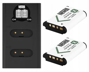 Ładowarka + 2x Bateria Akumulator NP-BX1 do Sony HX300 HX400 RX1 RX100 - Baterie i akcesoria - miniaturka - grafika 1