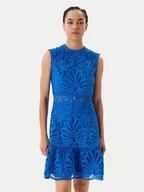 Sukienki - Morgan Sukienka koktajlowa 241-ROSLI Niebieski Regular Fit - miniaturka - grafika 1