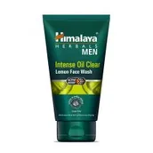 Żele do mycia twarzy - Himalaya HIMALAYA MEN Żel do mycia twarzy Intense Oil clear Lemon fresh 100ml - miniaturka - grafika 1