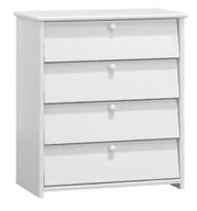 Szafki na buty - Szafka na buty sosnowa nr13 biała - miniaturka - grafika 1