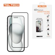 Szkła hartowane na telefon - TELTECH SZKŁO HARTOWANE 6D DO IPHONE X / XS / 11 PRO CZARNA RAMKA - miniaturka - grafika 1
