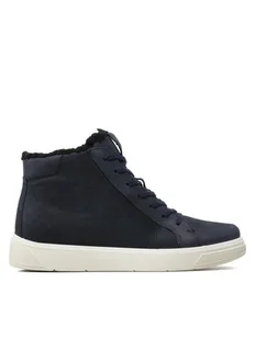 ECCO Botki Street Tray K GORE-TEX 70528302303 Granatowy - Botki damskie - miniaturka - grafika 1