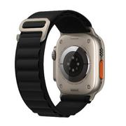 Akcesoria do zegarków - Tech-Protect Opaska Nylon Pro do Apple Watch black - darmowy odbiór w 22 miastach i bezpłatny zwrot Paczkomatem aż do 15 dni - miniaturka - grafika 1