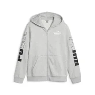 Odzież sportowa dziecięca - Puma Bluza Power Colorblock Fz Fl 67634604 - miniaturka - grafika 1
