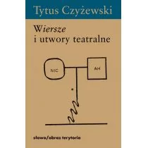 Słowo obraz terytoria Wiersze i utwory teatralne - Tytus Czyżewski - Opowiadania - miniaturka - grafika 2