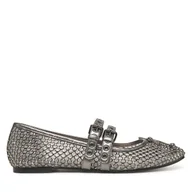 Baleriny - Baleriny Guess FLJKNN FAB02 Srebrny - miniaturka - grafika 1