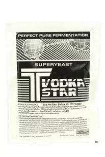 Drożdże Gorzelnicze T Vodka Star - Domowy wyrób alkoholu - miniaturka - grafika 1