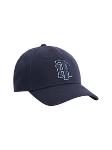 Tommy Hilfiger Czapka Z Daszkiem Feminine Prep Cap Granatowa Aw0Aw13823 Dw6 - Czapki damskie - miniaturka - grafika 1