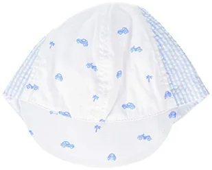 maximo Czapka chłopięca, mały samochód, wielobarwny (biało-jasnoniebieski/auto/cerulean-biały 121), 45 cm - Czapki damskie - miniaturka - grafika 1
