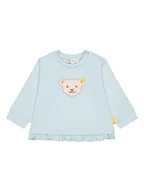Bluzy i sweterki niemowlęce - Steiff Bluza w kolorze błękitnym - miniaturka - grafika 1