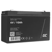 Baterie do zasilaczy awaryjnych UPS - Green Cell Akumulator AGM VRLA 6V 10Ah - miniaturka - grafika 1