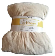 Koce - Jahu Koc XXL / Narzuta na łóżko niebieski, 200 x 220 cm - miniaturka - grafika 1