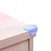 Zabezpieczenia dla dzieci - Osłony Narożnikowe Okrągłe Do Stołów Blatów 4 Szt. - miniaturka - grafika 1