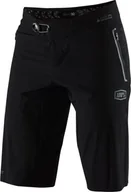 Spodenki rowerowe - 100% Szorty męskie 100% CELIUM Shorts black roz.38 52 EUR NEW - miniaturka - grafika 1