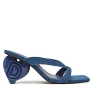 Klapki i japonki damskie - Japonki Desigual 25SSSD01 Granatowy - miniaturka - grafika 1